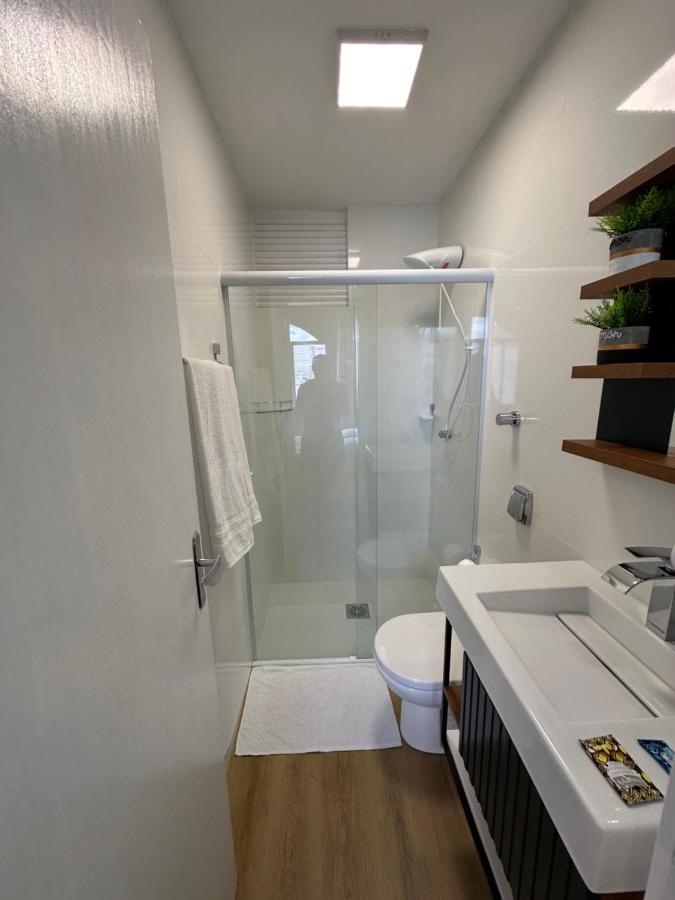 Loft Studio 104 No Kobrasol A 7Km De Floripa 상조제 외부 사진