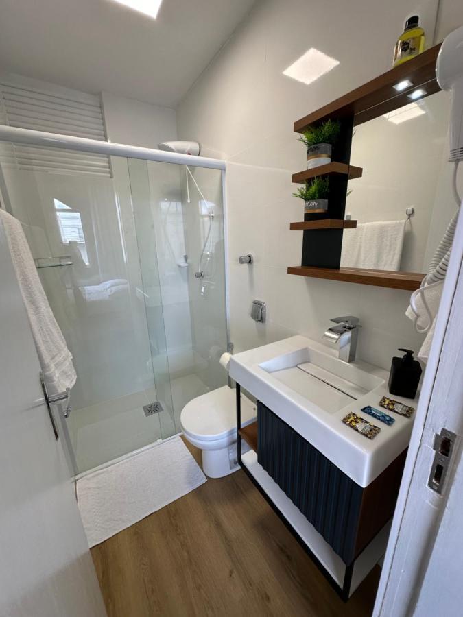 Loft Studio 104 No Kobrasol A 7Km De Floripa 상조제 외부 사진